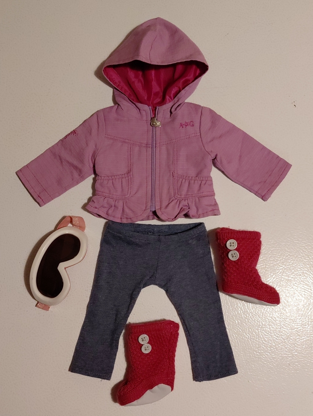 My American Girl Doll Winter Fun Outfit